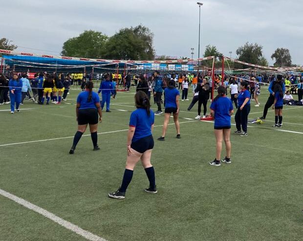 Todo  listo para iniciar en Til Til el Vóleibol Masivo Soprole 2024