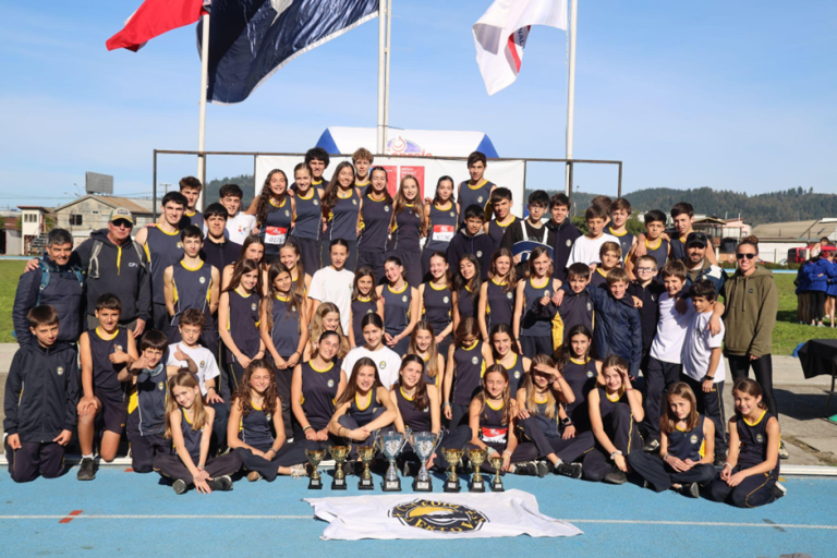 Puerto Varas vuelve a convertirse en el «rey del sur» en el Interescolar de Atletismo de Temuco