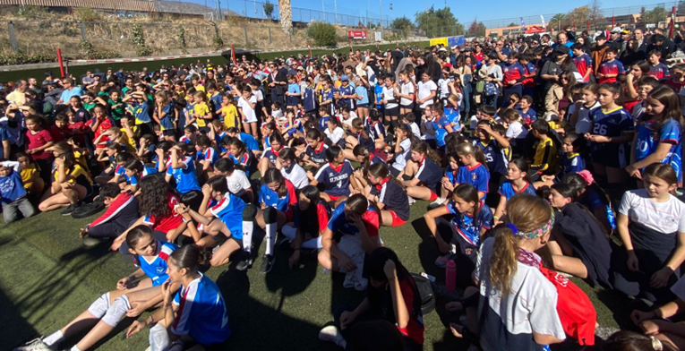 Categorías más pequeñas disfrutaron con un nuevo Masivo de Vóleibol Soprole